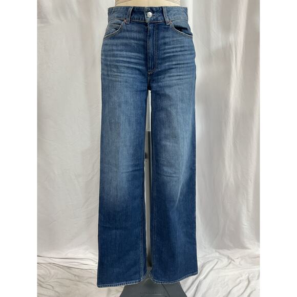 Paige 'Sasha' Blue Denim Jean Size 27 - Picture 2 of 5